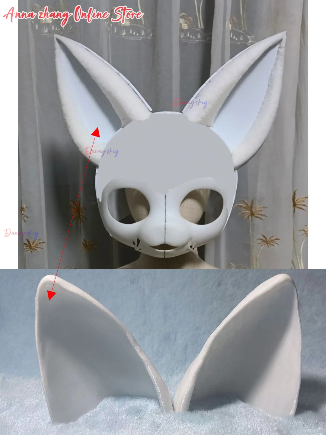 Anime Cosplay Diy - Kemono Fursuit Kigurumi Accessories Cat Ear