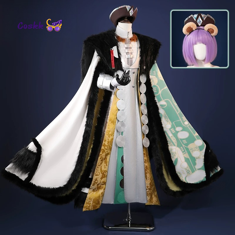 Anime Cosplay Male - Arknights Fyodor Vladimirovich Cosplay Costumes Halloween