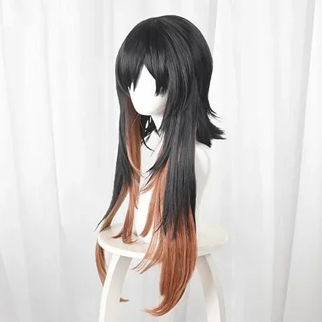 Anime Cosplay Orange Hair - Anime Gachiakuta Amo Empool Cosplay Wig