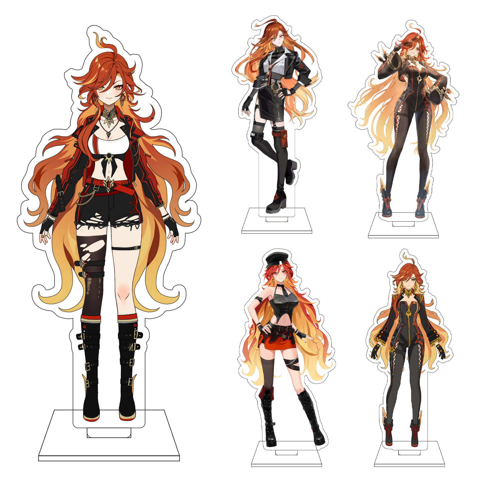 Anime Cosplay Of - 16CM Anime Genshin Impact Cosplay Acrylic