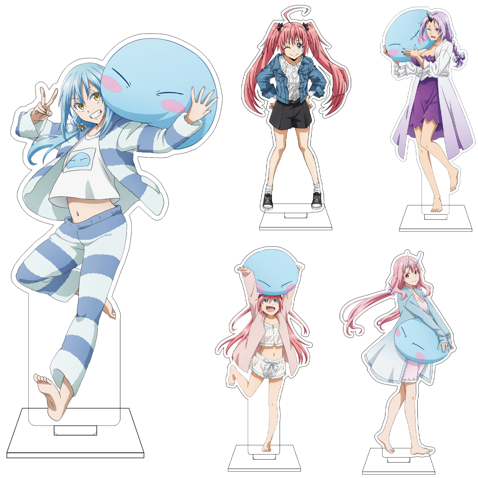 Anime Cosplay Of - 16CM Anime Rimuru Tempest Diablo shuna