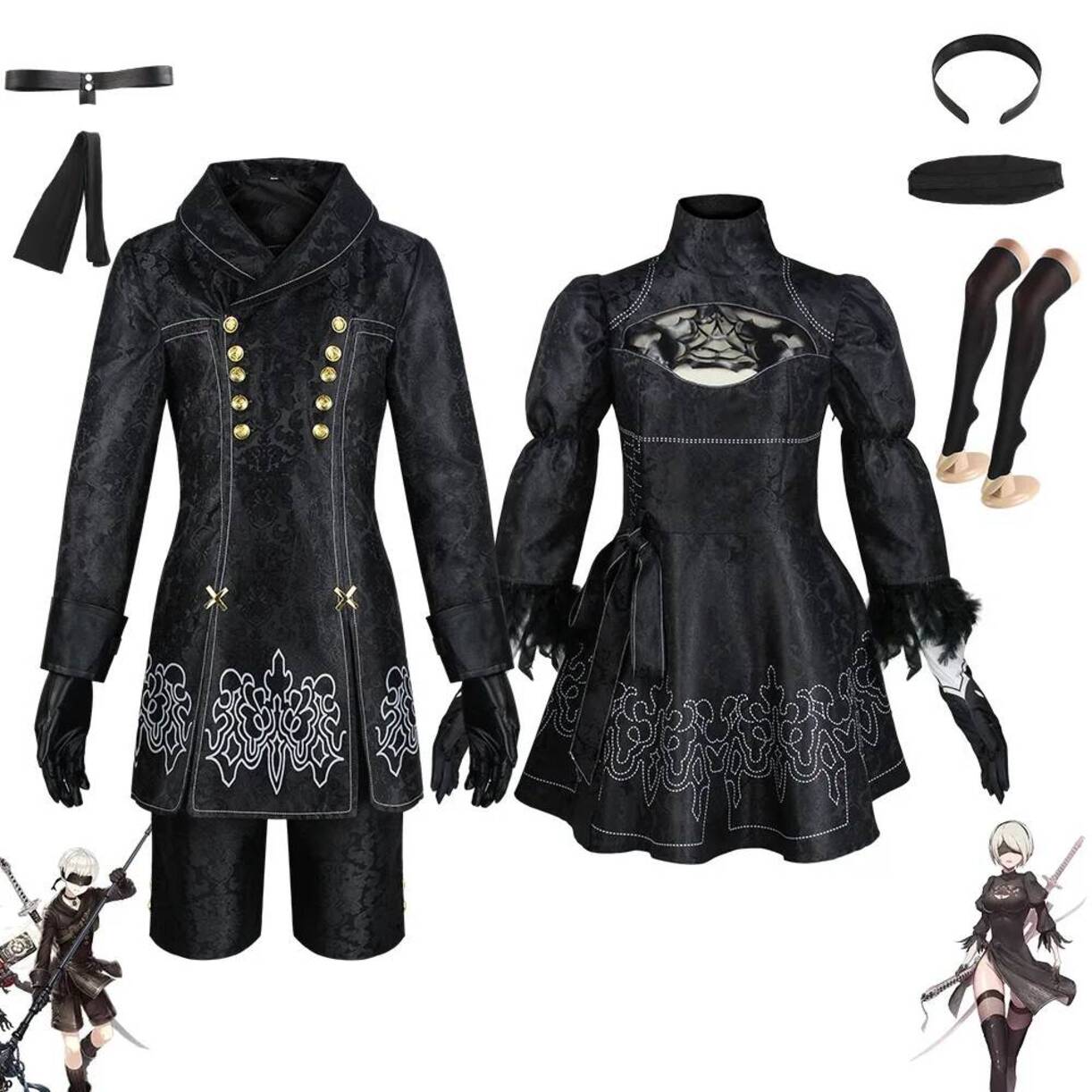 Anime Cosplay Outfits Male - Anime Nier Automata 9S Acg Yorha