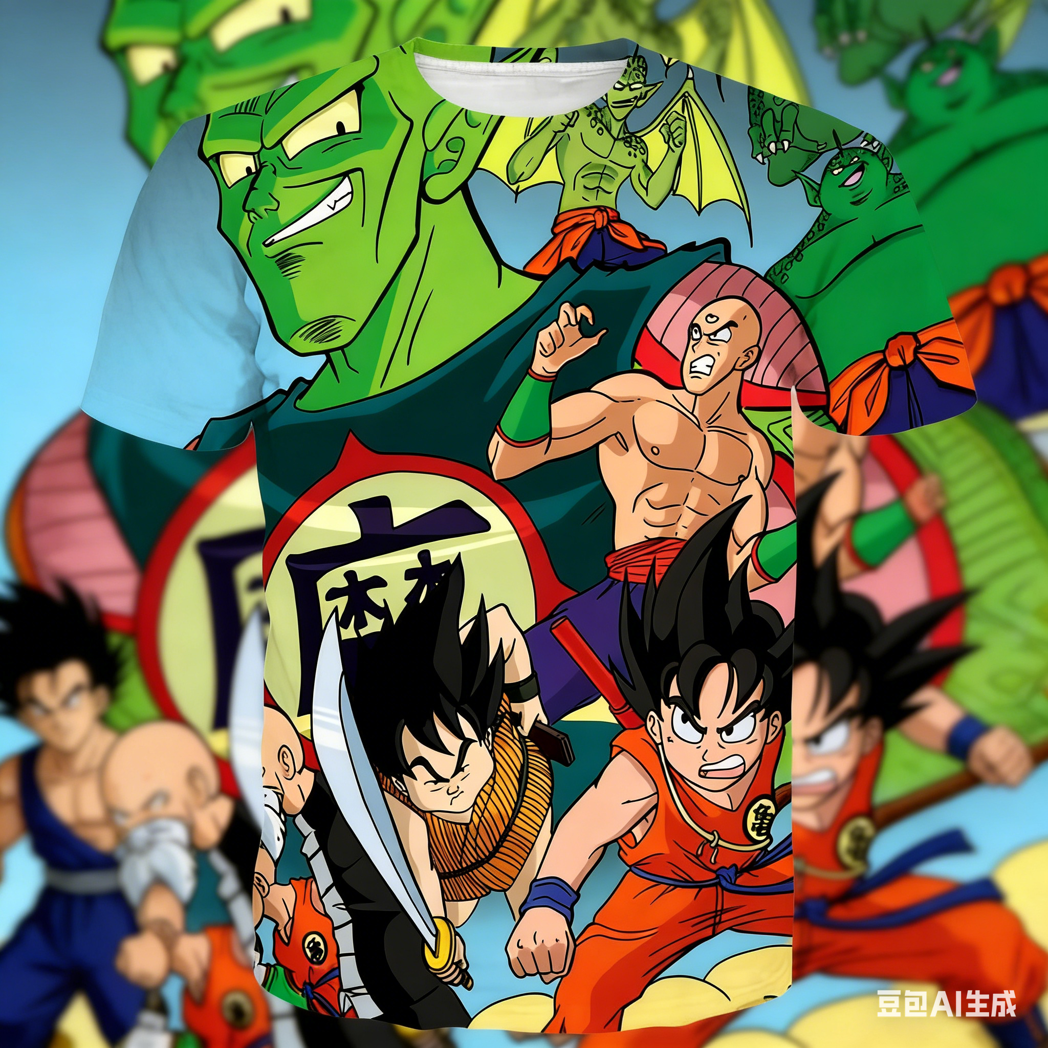 Anime Cosplay Drawing - Japanese Anime Dragon Ball Z Print