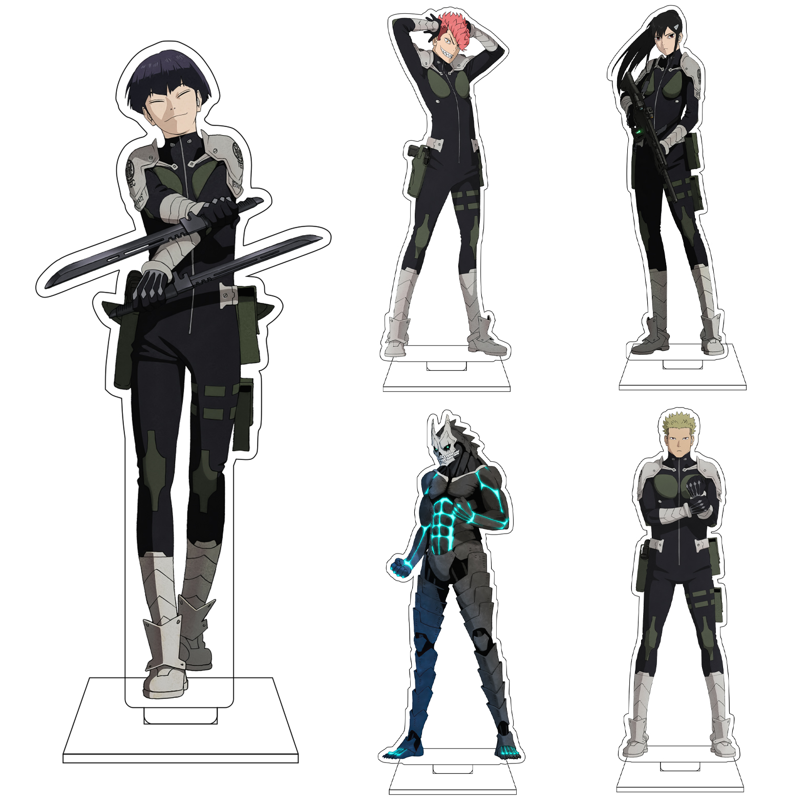 Anime Cosplay Of - 16CM Anime Kaiju No.8 Cosplay Acrylic