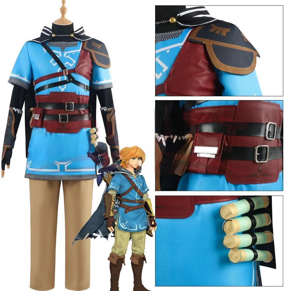 Link Cosplay Costume Game Tear - Anime Cosplay Link reseña y precio