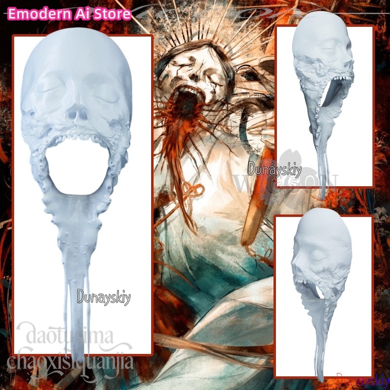 Horror Anime White DIY Colorin - Anime Cosplay Diy reseña y precio