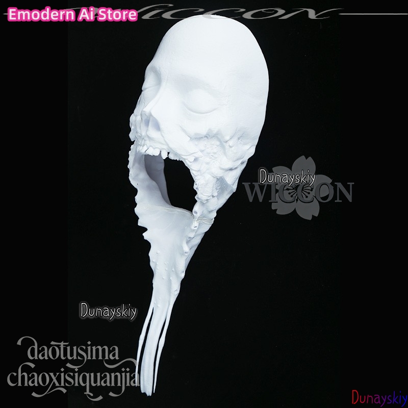 Horror Anime White DIY Colorin - Anime Cosplay Diy reseña y precio