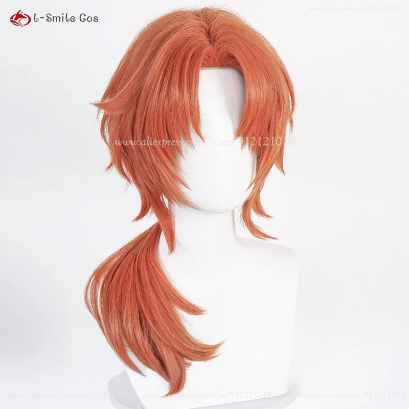 xiaoxiao Anime Hanako-kun Aoi  - Anime Cosplay Orange Hair reseña y precio