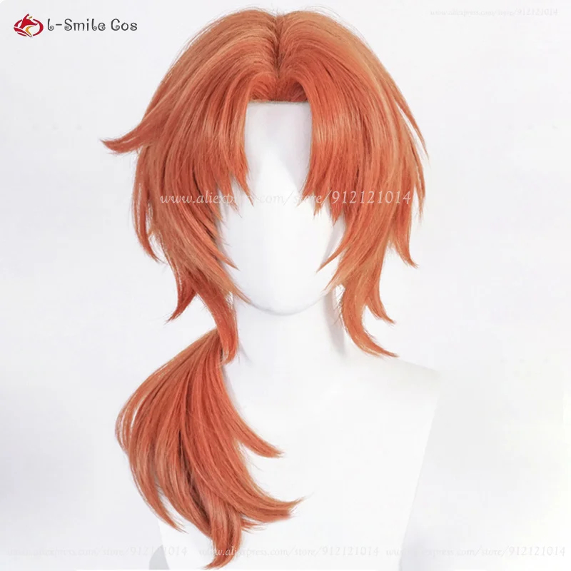 xiaoxiao Anime Hanako-kun Aoi  - Anime Cosplay Orange Hair reseña y precio