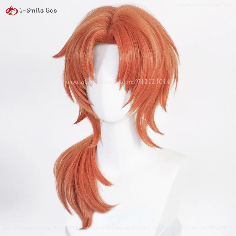 xiaoxiao Anime Hanako-kun Aoi  - Anime Cosplay Orange Hair reseña y precio