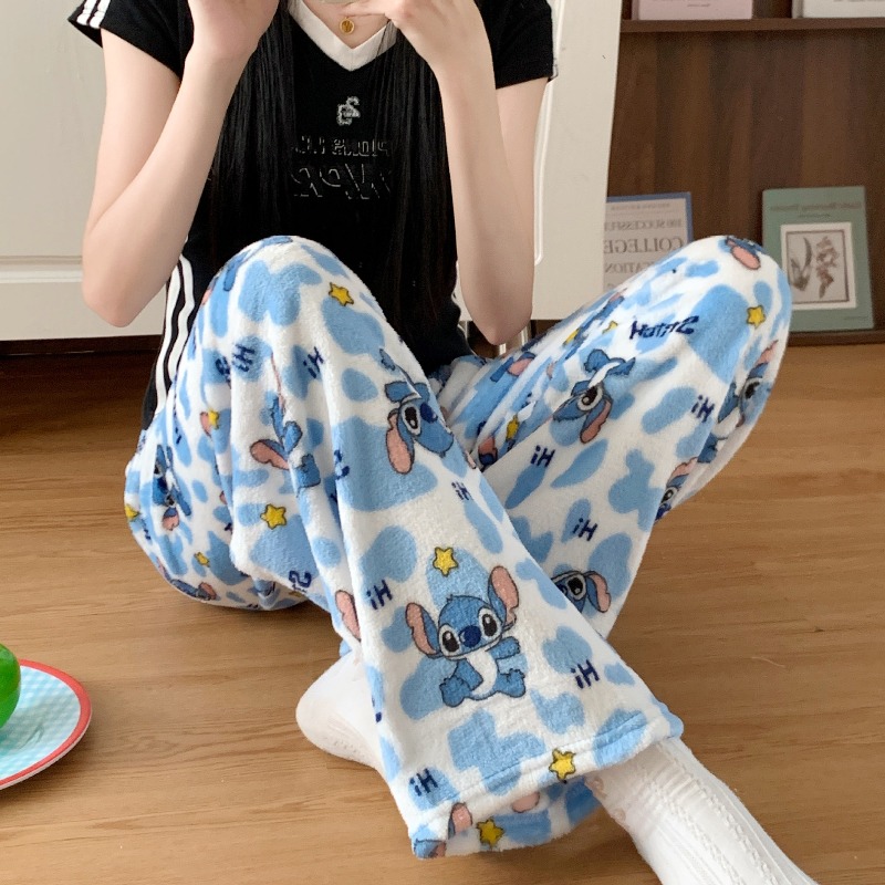 Lilo&Stitch Flannel Pajamas wi - Anime Cosplay Thick reseña y precio