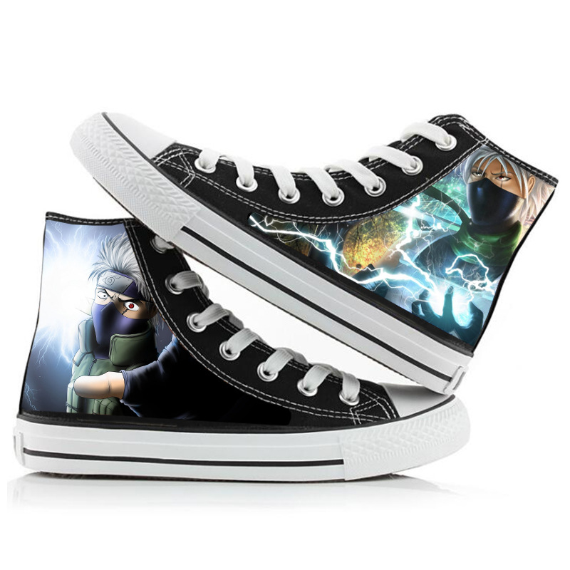 Naruto Uzumaki High-Top Canvas - Anime Cosplay Girl Ideas reseña y precio