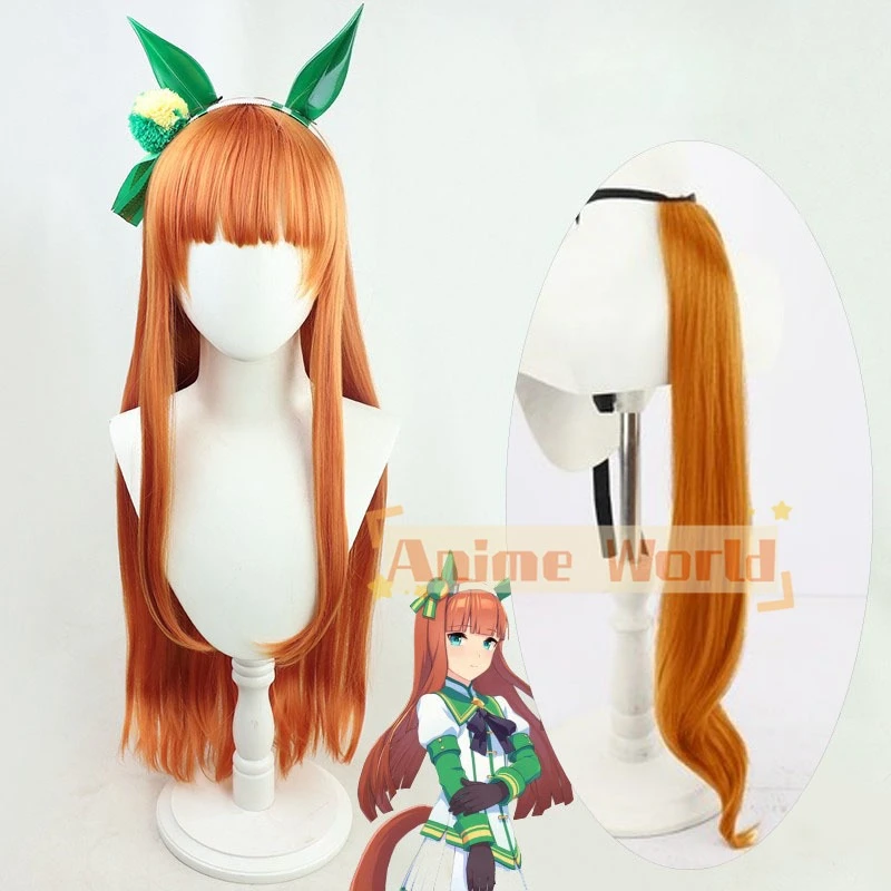 Anime Uma Musume Pretty Derby  - Anime Cosplay Orange Hair reseña y precio