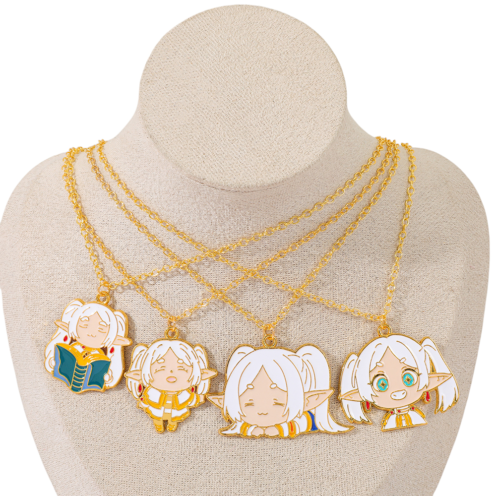 4pcs Frieren beyond Journey's  - Anime Cosplay Link reseña y precio