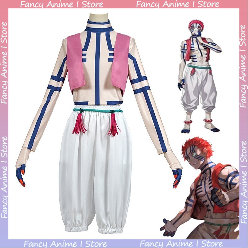 Anime Akaza Copsplay Costume H - Anime Cosplay Male reseña y precio
