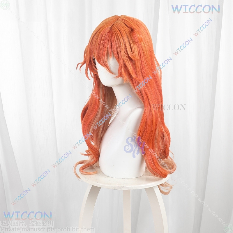Anime Game Wuthering Waves Cos - Anime Cosplay Orange Hair reseña y precio