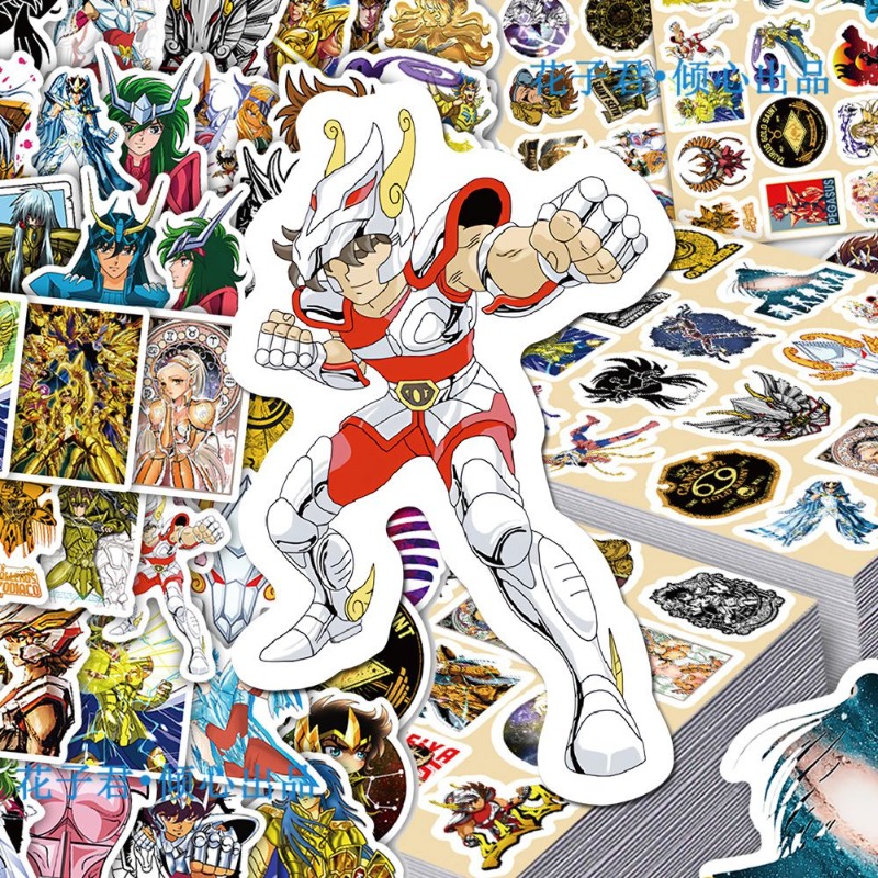 101Pcs Saint Seiya Anime Stick - Anime Cosplay Diy reseña y precio