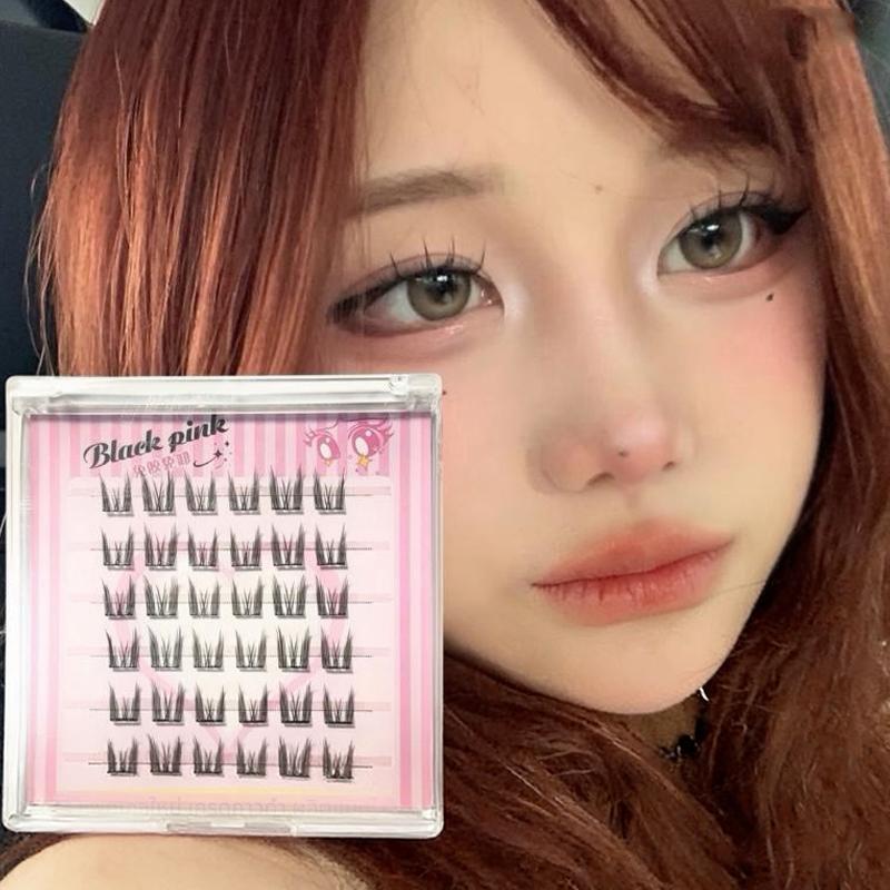 6 Rows Diy Segmented False Eye - Anime Cosplay Thick reseña y precio