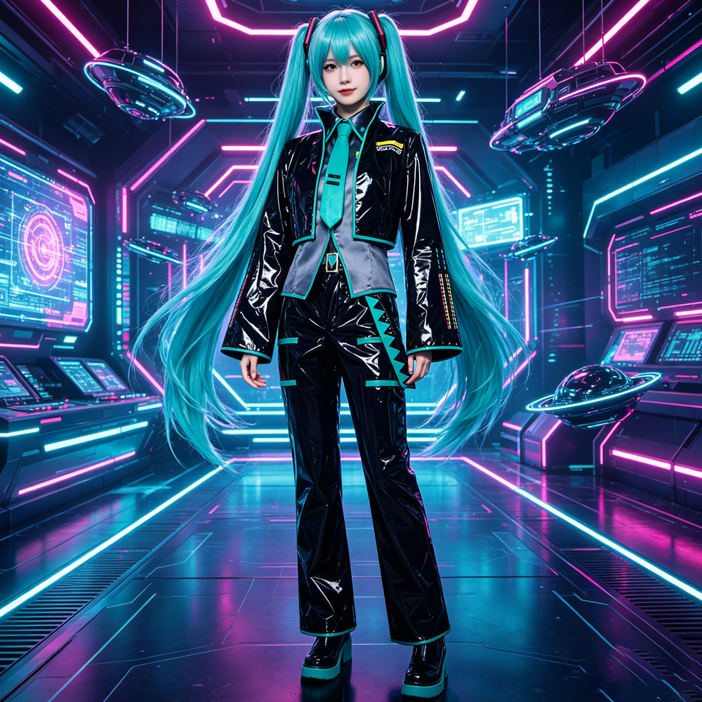 Vocaloid Male Miku Cosplay Cos - Anime Cosplay Outfits Male reseña y precio