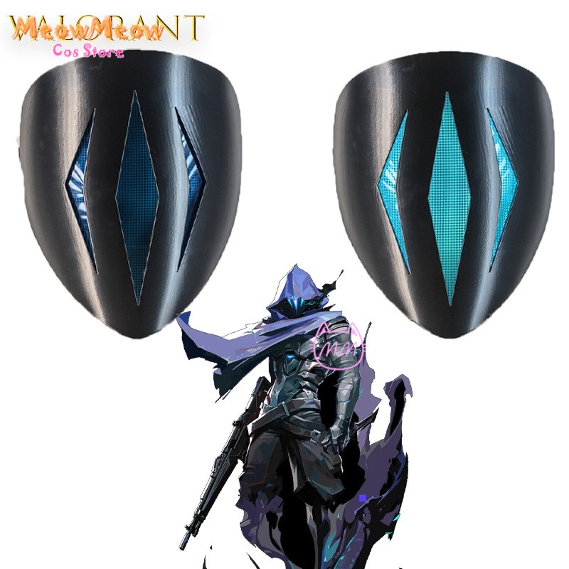 VALORANT Omen Paranoia Glowing - Anime Cosplay Diy reseña y precio