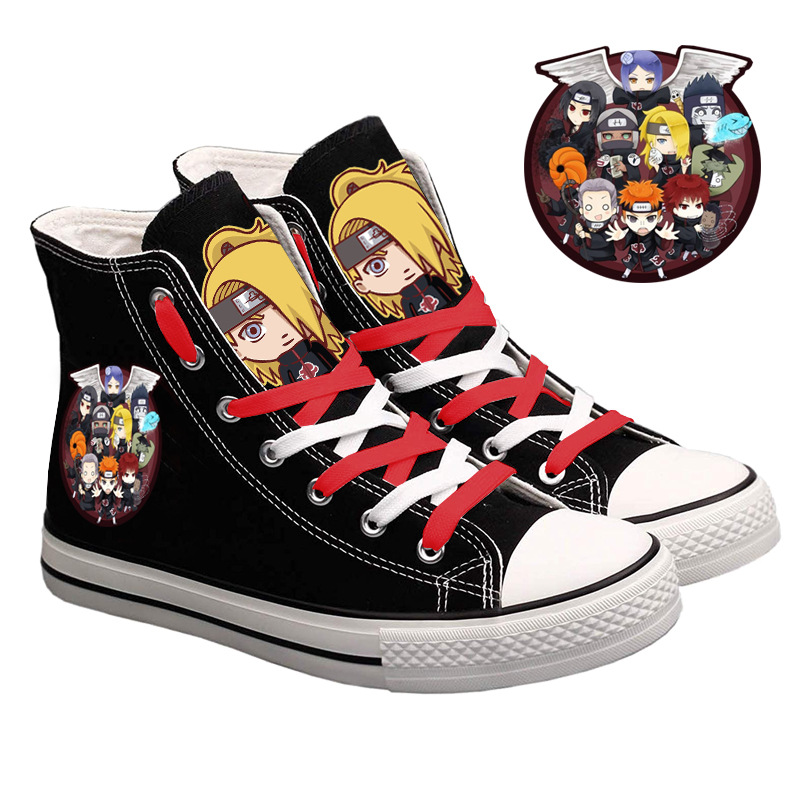 Naruto Uzumaki High-Top Canvas - Anime Cosplay Girl Ideas reseña y precio