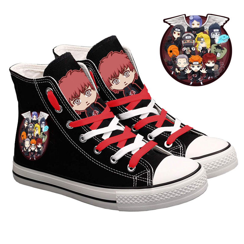Naruto Uzumaki High-Top Canvas - Anime Cosplay Girl Ideas reseña y precio