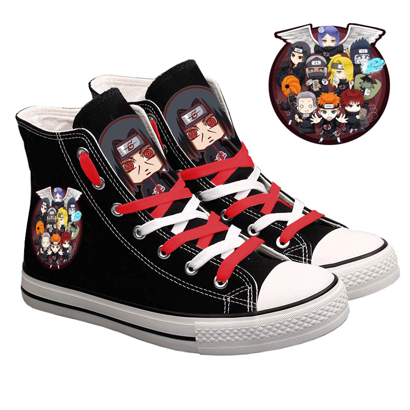 Naruto Uzumaki High-Top Canvas - Anime Cosplay Girl Ideas reseña y precio