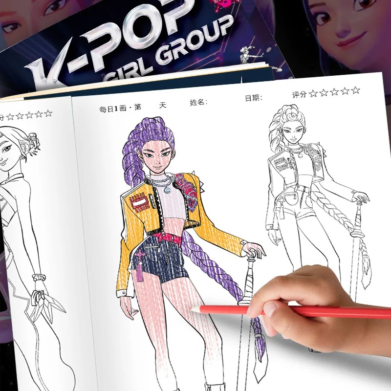 Coloring Books Anime Cartoon L - Anime Cosplay Drawing reseña y precio