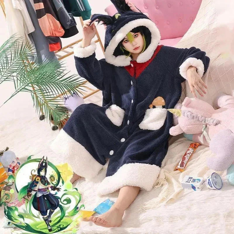 Genshin Impact Cosplay Pajama  - Anime Cosplay Thick reseña y precio