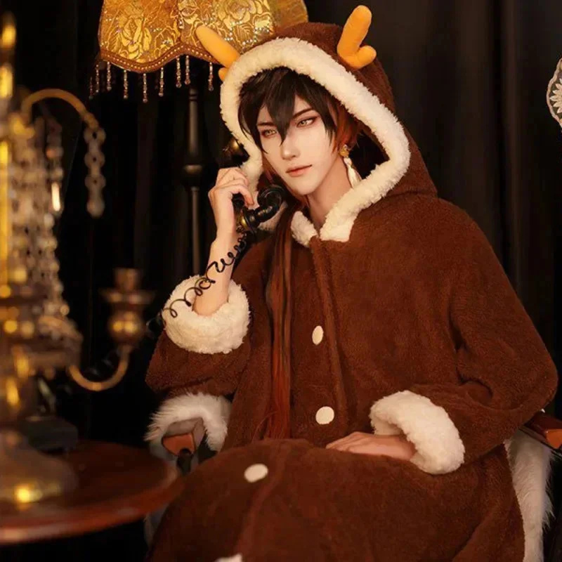 Genshin Impact Cosplay Pajama  - Anime Cosplay Thick reseña y precio
