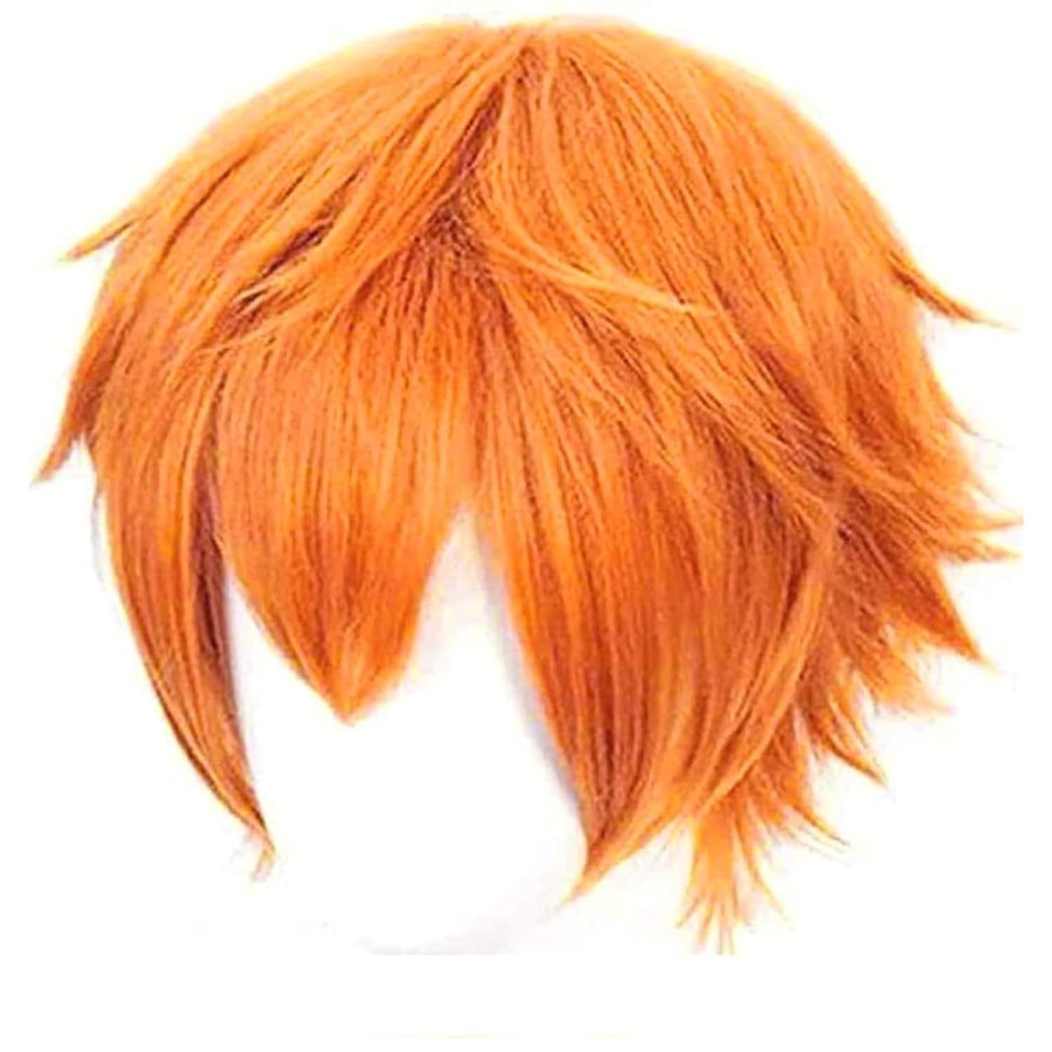 Short Orange Wig for Men Orang - Anime Cosplay Orange Hair reseña y precio