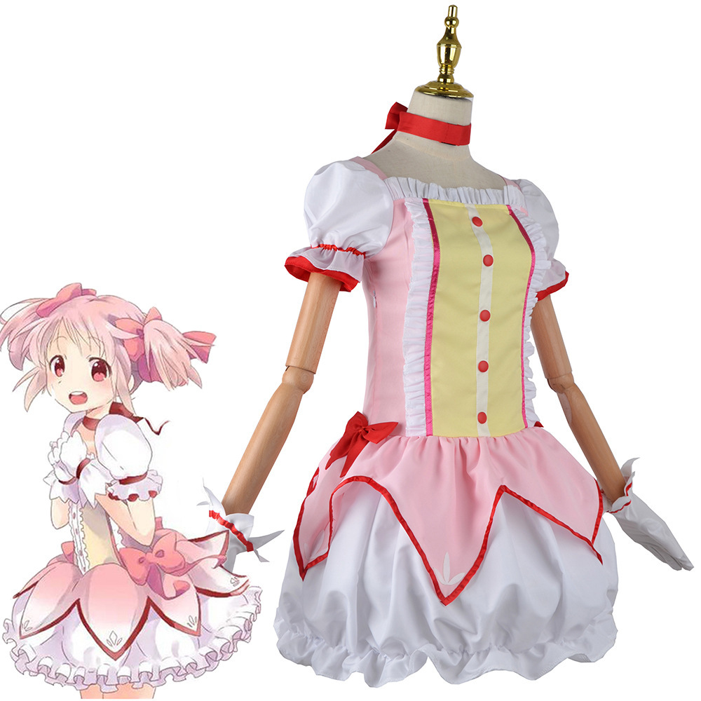 Puella Magi Madoka Magica Cosp - Anime Cosplay Diy reseña y precio