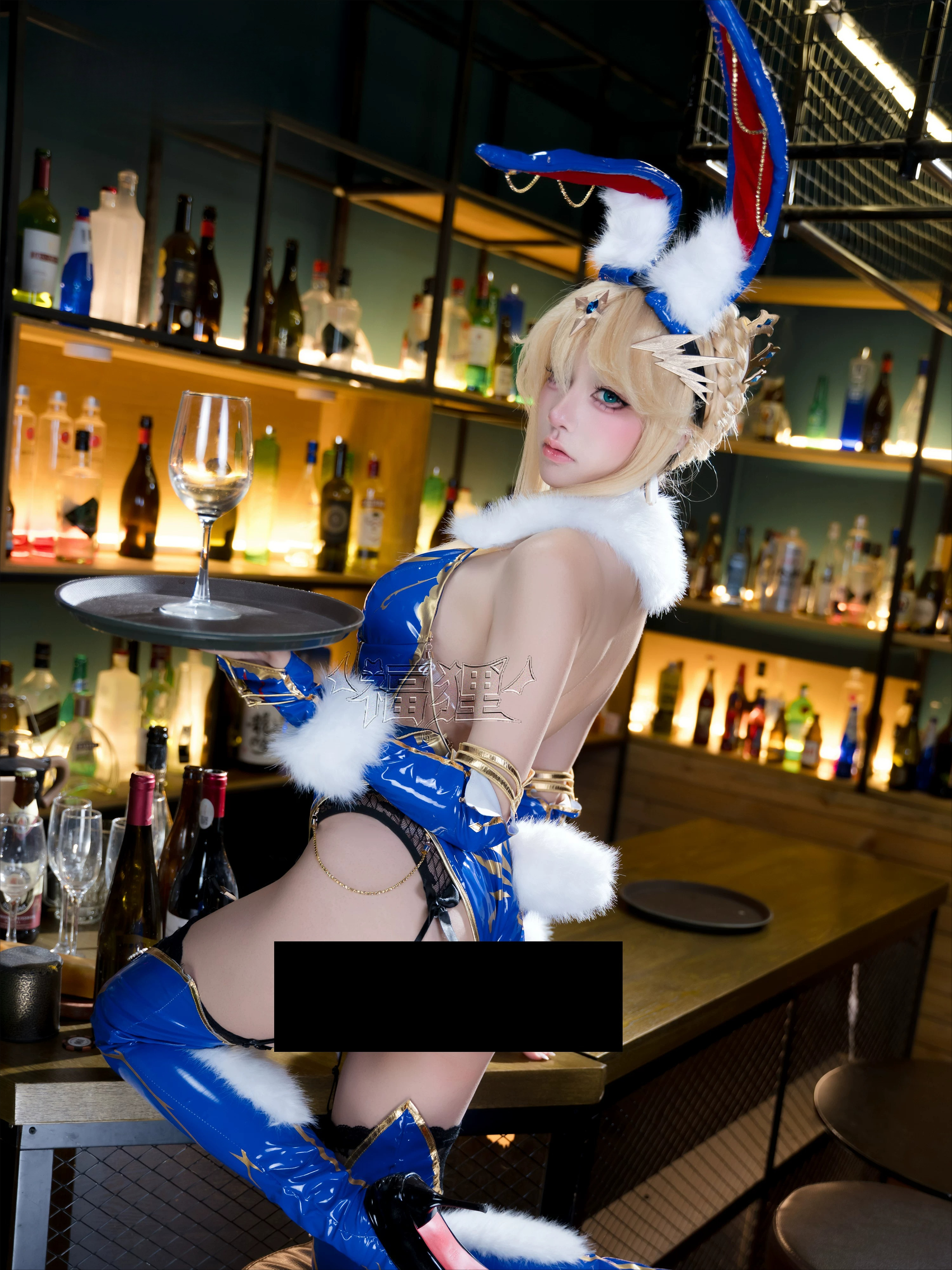 FGO Lancer Artoria Bunny Girl  - Anime Cosplay Girls reseña y precio