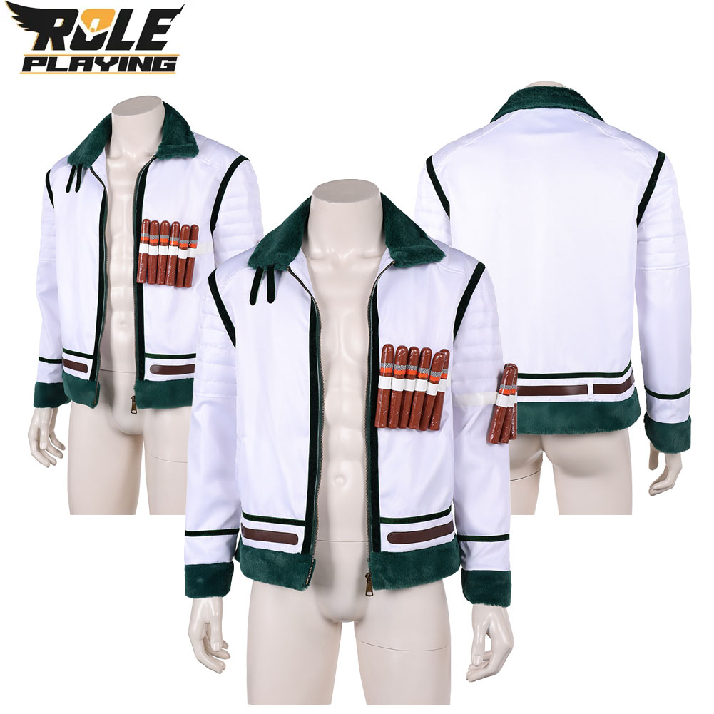 Smoker Cosplay Men Fantasy Coa - Anime Cosplay Outfits Male reseña y precio