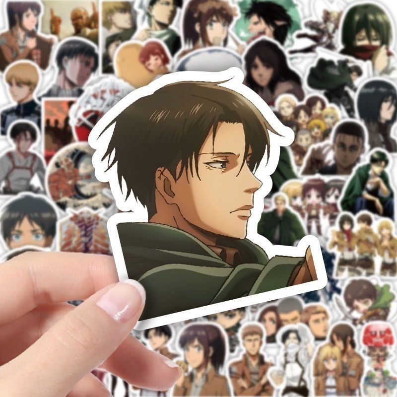 60Pcs Attack on Titan Anime St - Anime Cosplay Diy reseña y precio