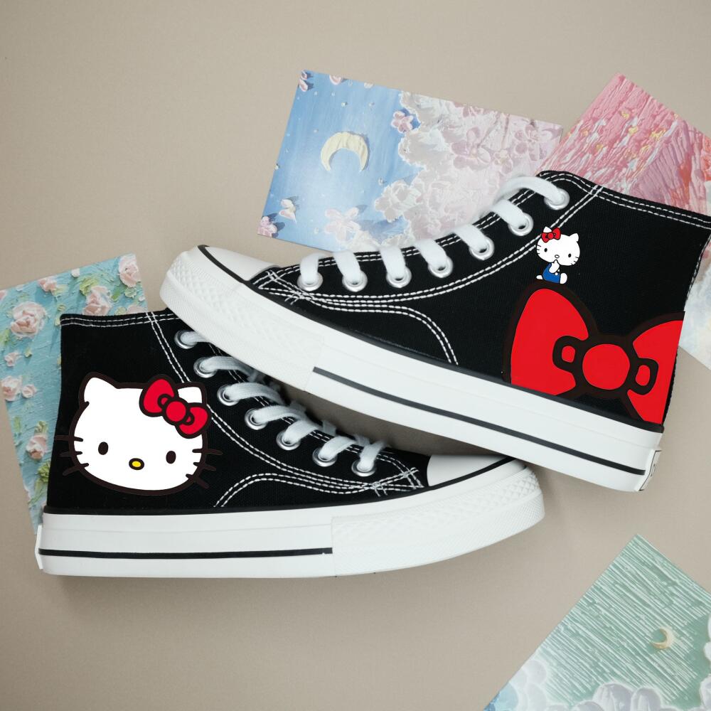 2026 Cute Hello Kitty Canvas S - Anime Cosplay Thick reseña y precio