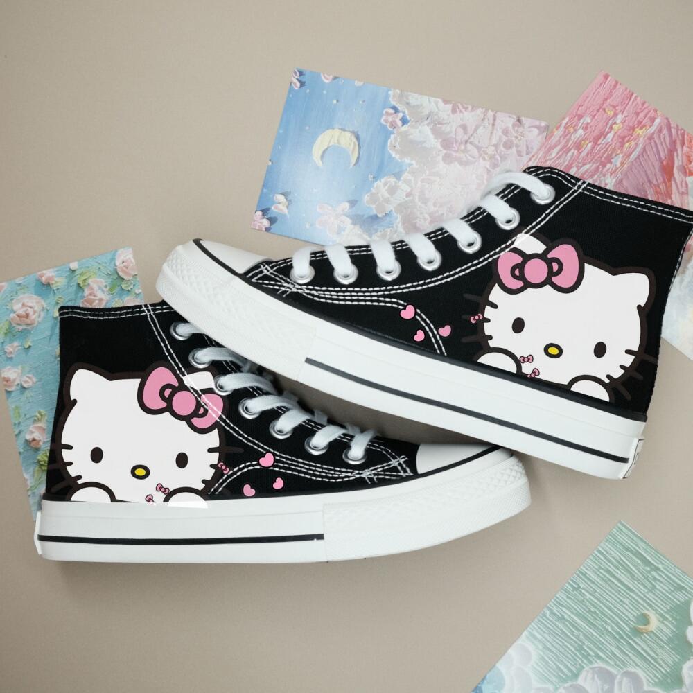 2026 Cute Hello Kitty Canvas S - Anime Cosplay Thick reseña y precio