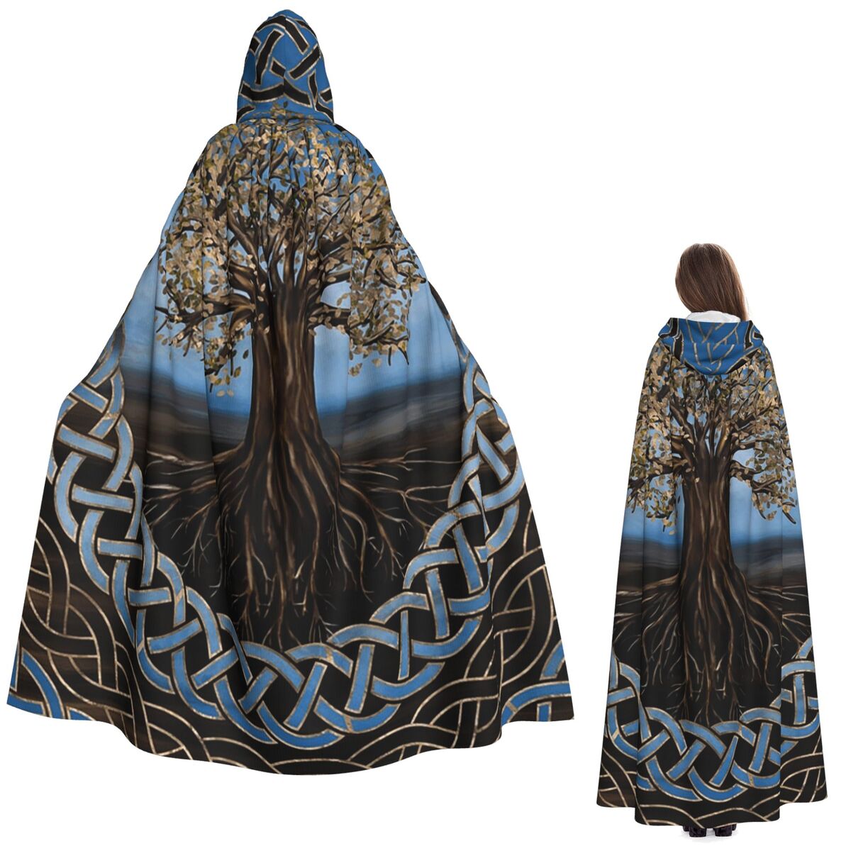 Celtic Tree Of Life Yggdrasil  - Anime Cosplay Drawing reseña y precio