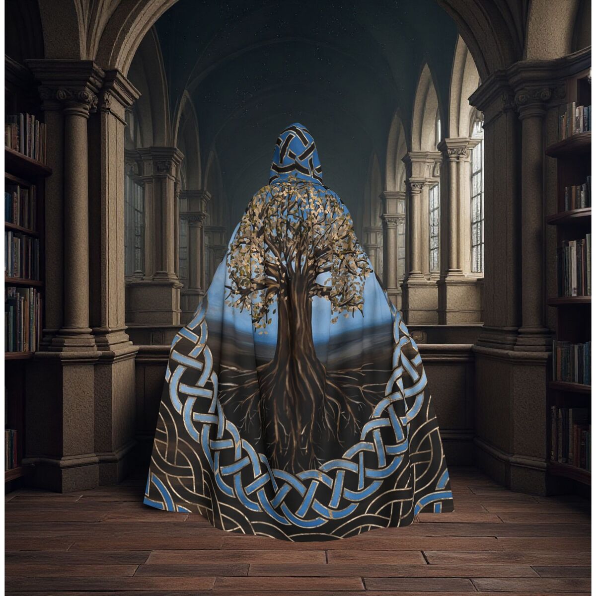 Celtic Tree Of Life Yggdrasil  - Anime Cosplay Drawing reseña y precio