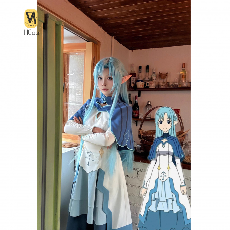 Sword Art Online Yuuki Asuna C - Cosplay Anime Online reseña y precio