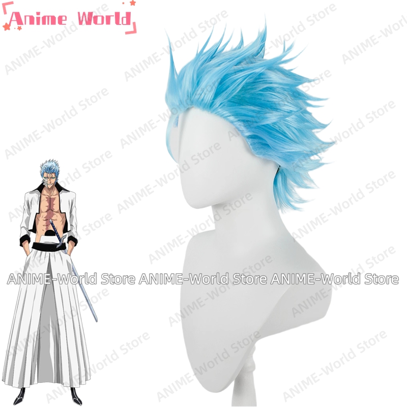 《Custom Size》Anime Grimmjow Ja - Anime Cosplay Male reseña y precio