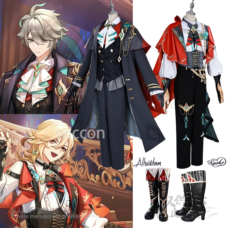 Alhaitham Kaveh KFC Cosplay Co - Anime Cosplay Outfits Male reseña y precio