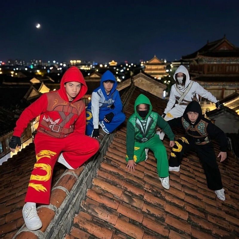 Ninja Warrior Armor Hoodie Set - Anime & Cosplay Expo Acx 2025 reseña y precio