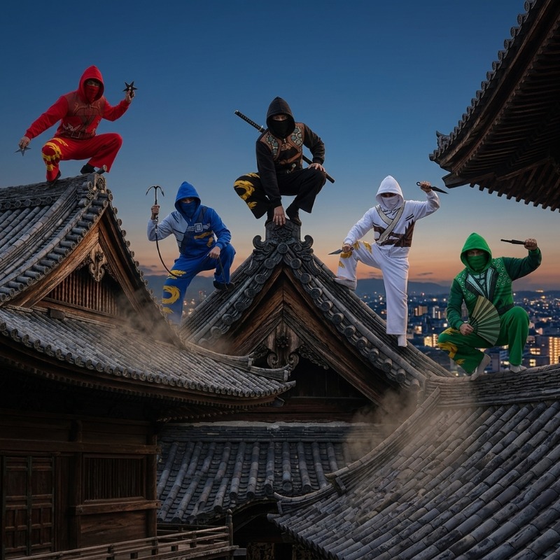 Ninja Warrior Armor Hoodie Set - Anime & Cosplay Expo Acx 2025 reseña y precio