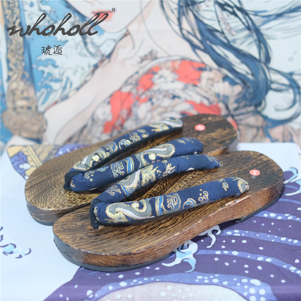 Man Wooden Clogs Slippers Wome - Anime Cosplay Thick reseña y precio
