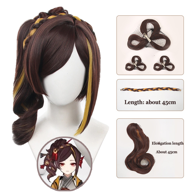 Anime Genshin Impact Chiori Wo - Anime Cosplay Thick reseña y precio