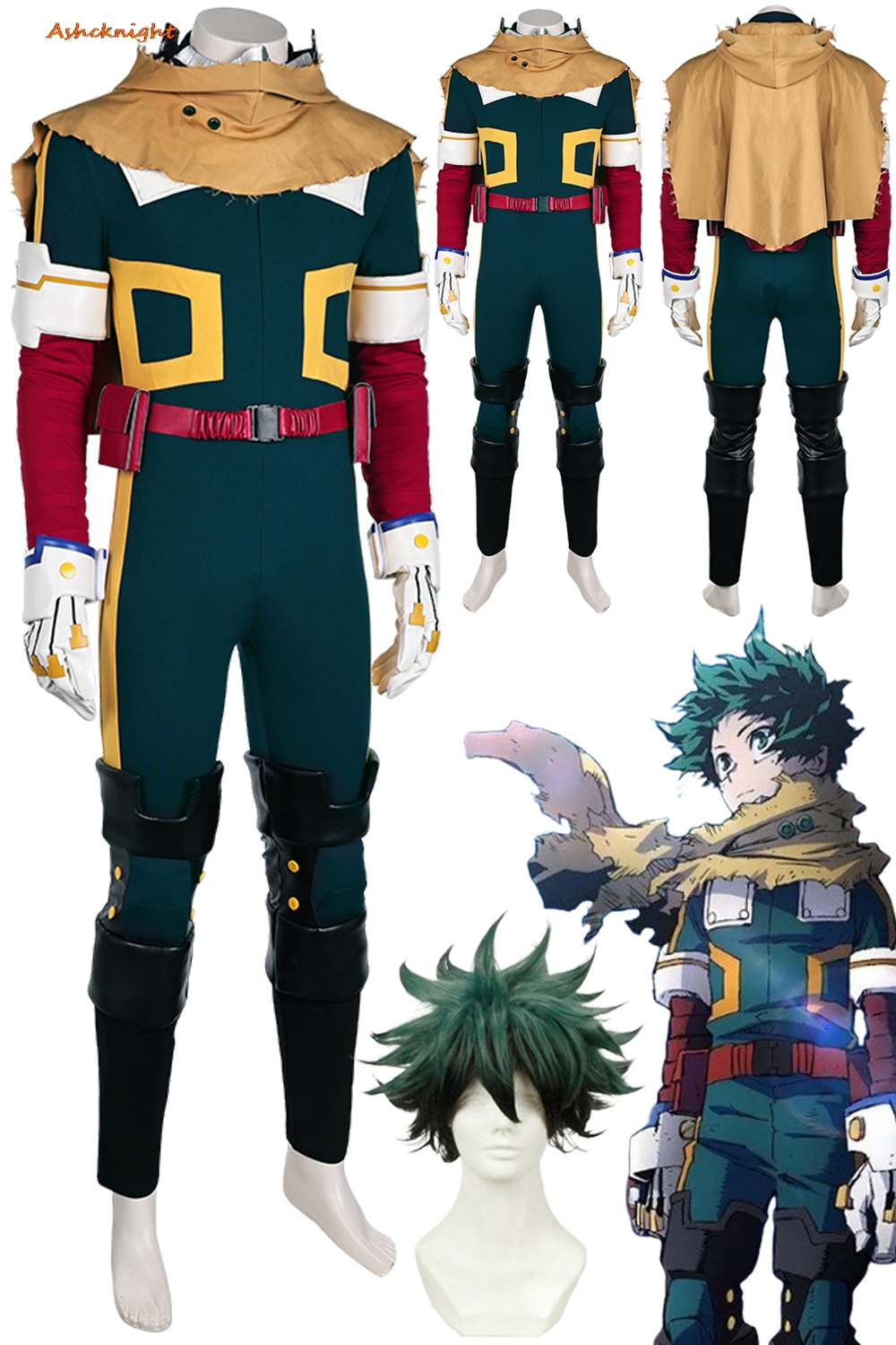 Midoriya Izuku Cosplay Costume - Anime Cosplay Outfits Male reseña y precio