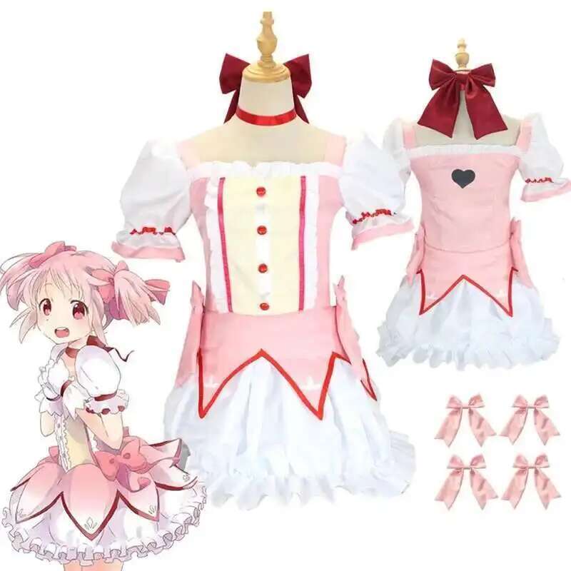Magical Girl Puella Magi Madok - Anime Cosplay Diy reseña y precio