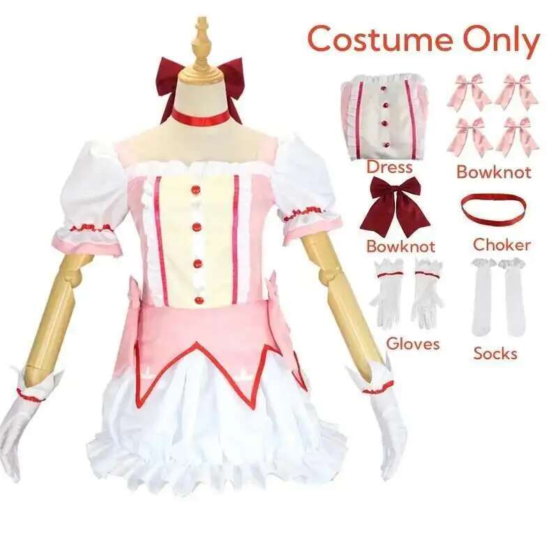 Magical Girl Puella Magi Madok - Anime Cosplay Diy reseña y precio