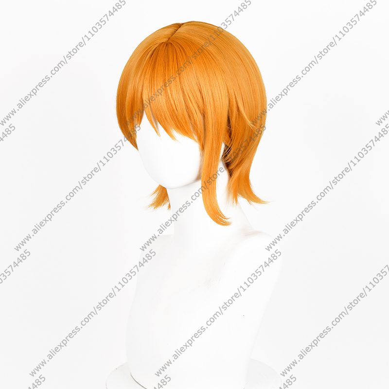 Anime Nami Cosplay Wigs 30cm O - Anime Cosplay Orange Hair reseña y precio